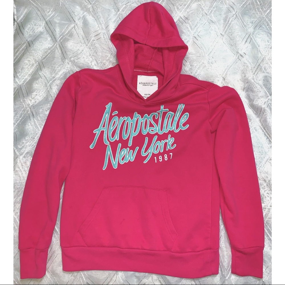 Aeropostale Pink Hoodie SIZE XS